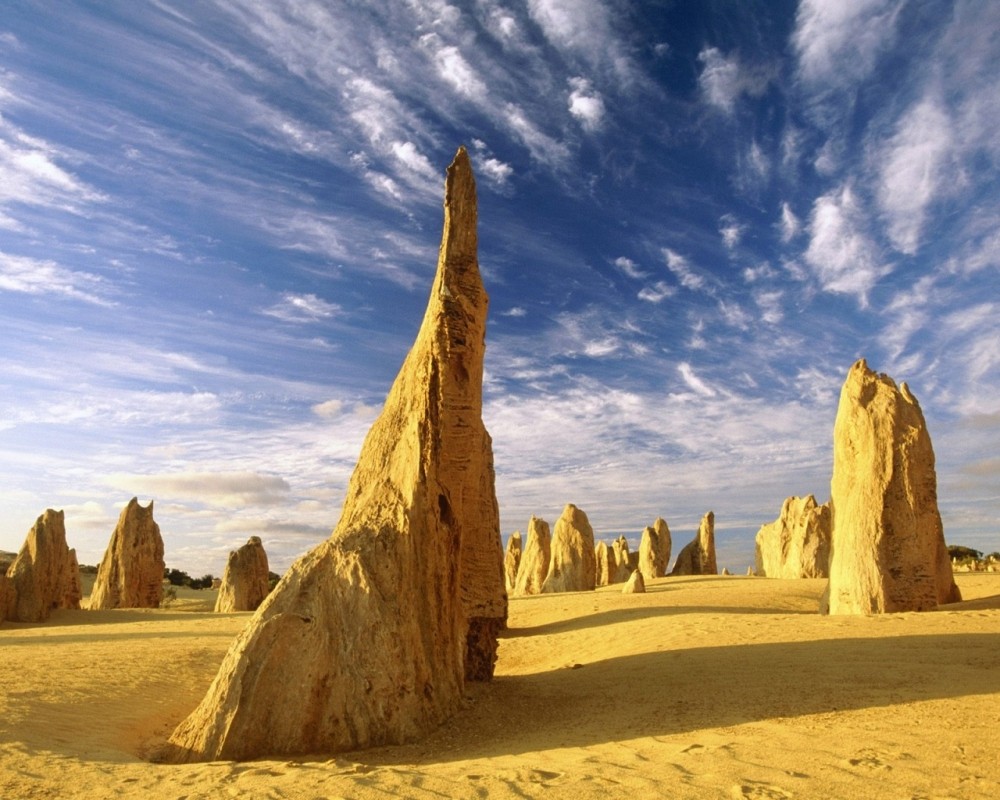 Пустыня остроконечных скал, Австралия