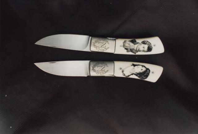 Авторское художественное оружие. Ножи с резными ручками. Часть первая, фото № 12
