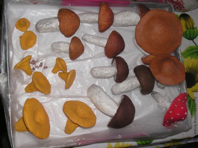 Лепим грибы в технике папье-маше, фото № 28
