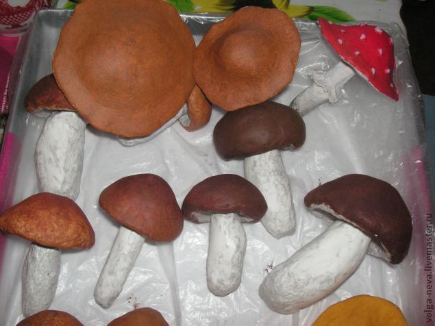 Лепим грибы в технике папье-маше, фото № 30