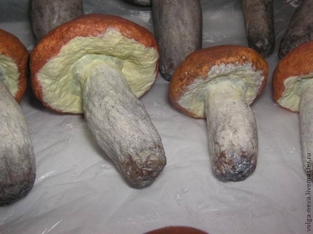 Лепим грибы в технике папье-маше, фото № 33