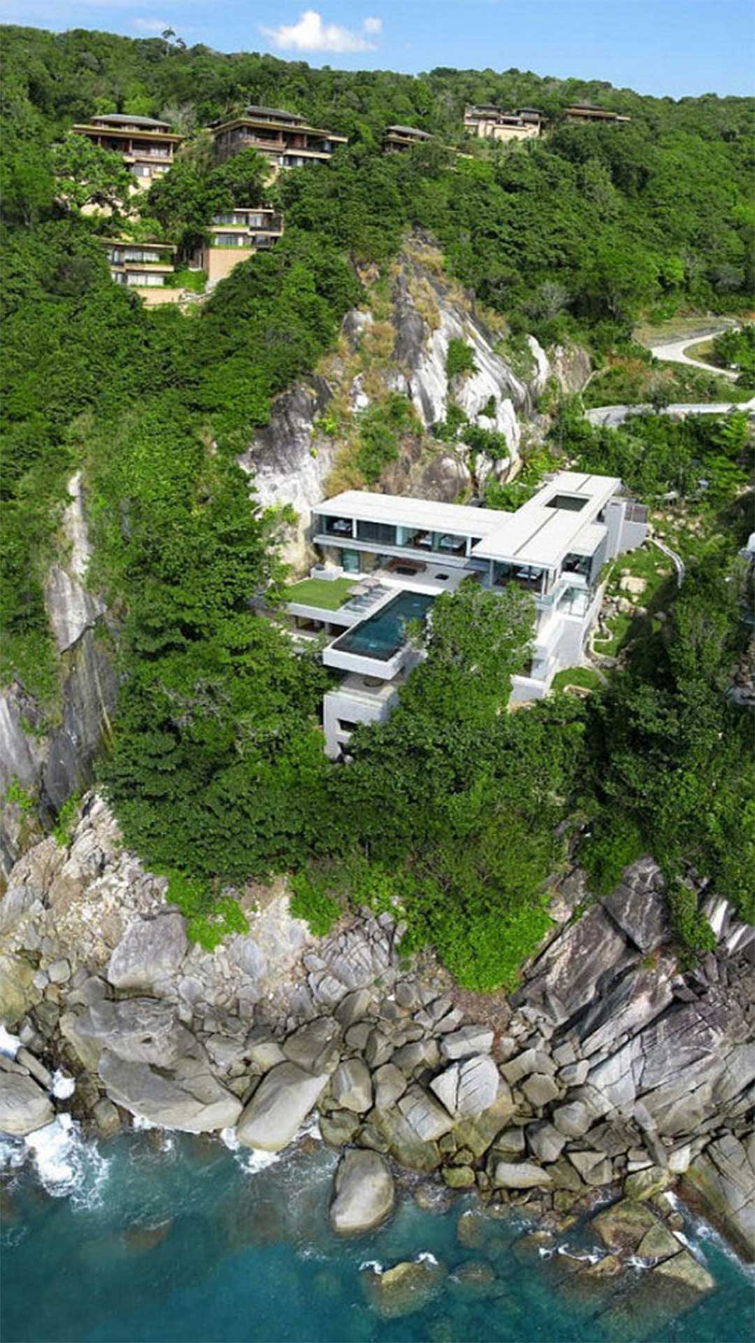 Необычный дом Villa Amanzi в Таиланде