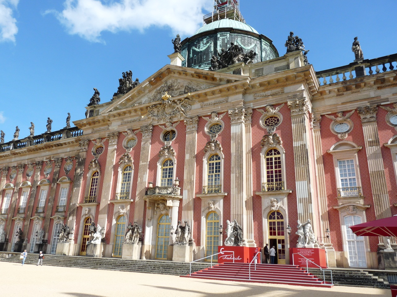 Potsdam, Park Sanssouci, Neues Palais, Oberes Fürstenquartier, O