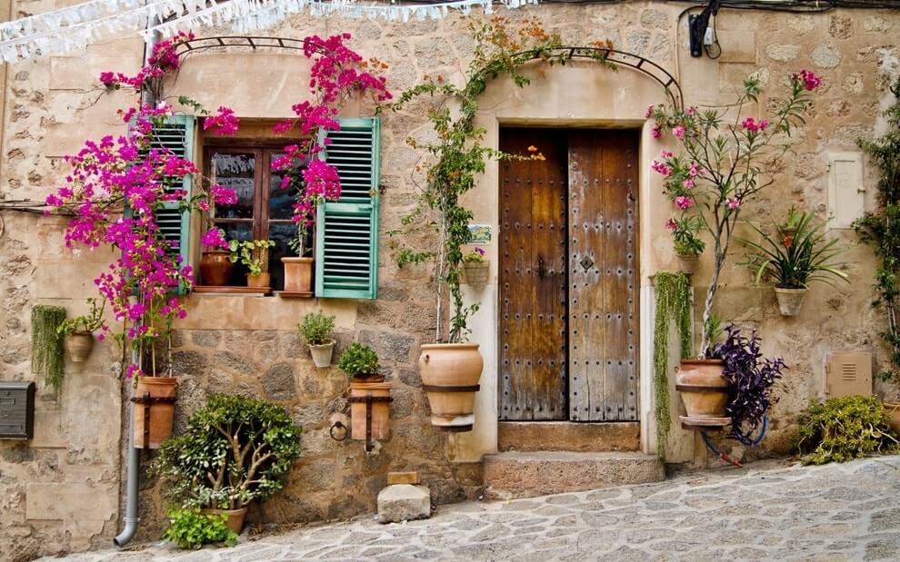 Двери и окна в прованском стиле