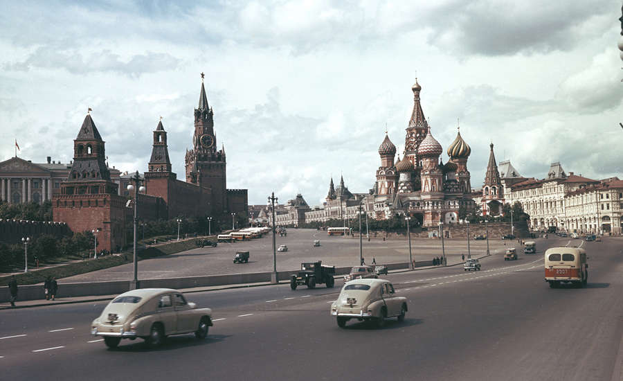 The Moscow Kremlin During Soviet Russia