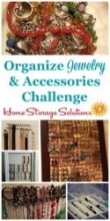 Organize Jewelry & Accessories