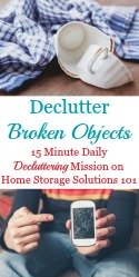 Declutter Broken Objects