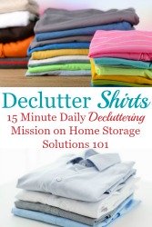 How To Declutter Your Wardrobe Of Shirts