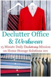 How To Declutter Your Wardrobe Of Workwear