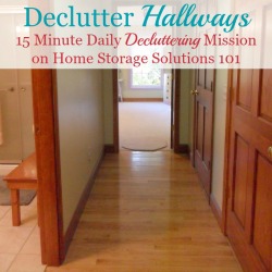 Get Rid Of Hallway Clutter