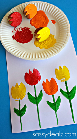 tulip-craft-using-potatoes